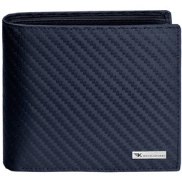 KOCHMANSKI portfel męski skórzany premium granatowy poziomy
