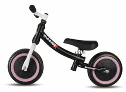 Rowerek biegowy Runner X Black Sugar Pink 10