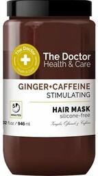 Maska do włosów stymulująca, Kofeinowo-Imbirowa, The Doctor Healh