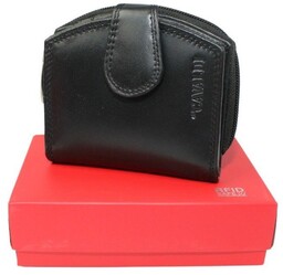 Portfel Damski Skórzany Cavaldi PP-066-SCL CZARNY RIFD Skóra