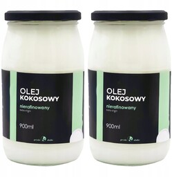 Olej Kokosowy Nierafinowany Virgin Pakiet 2X 900Ml
