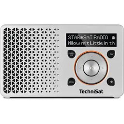 TechniSat DigitRadio 1 Radio FM DAB+ Srebrno-pomarańczowy Radioodbiornik