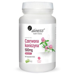 ALINESS Czerwona koniczyna 500 mg, 90 kaps.