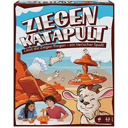 Mattel Games Gra "Goat Slingers", Wielokolorowy, 2-4 Graczy