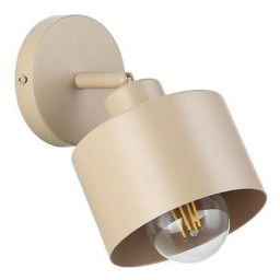 Kinkiet lampa pojedyncza 1xE27 ruchomy ELZA beżowy