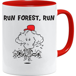 Run Forest Run - Novelty 11 oz Filiżanka