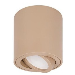 Oprawa natynkowa ruchoma GU10 IP20 80x84mm - beżowa