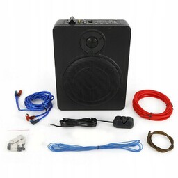 SAMOCHODOWY ULTRACIENKI SUBWOOFER Z KABLEM 600