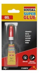 SOUDAL Superszybki klej cyjanoakrylowy Super Glue Gel 3G