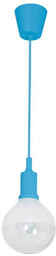 LAMPA WISZĄCA BUBBLE BLUE 5W E14 LED