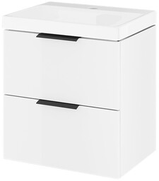 Excellent Blanko szafka 49 cm, biały połysk
