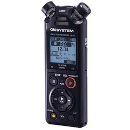 Olympus Linear PCM Recorder LS-P5 Ładowalny, podłączenie mikrofonu,