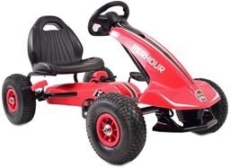 NAJNOWSZY GOKART NA PEDAŁY, KOŁA POMPOWANE, HAMULCE/G203
