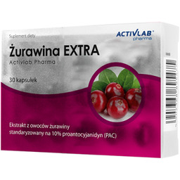 ACTIVLAB Żurawina Extra, 30 kaps.