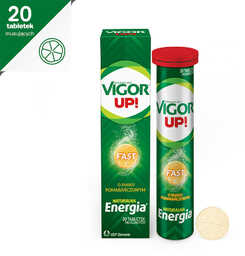 Vigor UP FAST 20 tabletek musyjących