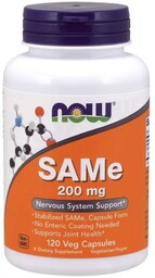 Suplement diety, Now Foods, SAMe - S-Adenozylo L-Metionina
