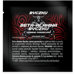 Byczku Beta-alanina Byczku czarna porzeczka, 1,2 g