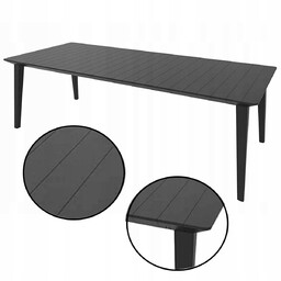 Stół ogrodowy duży rozkładany Allibert Keter 10-osobowy Lima