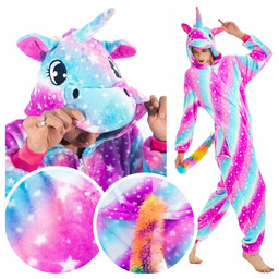 Piżama Jednorożec Unicorn Onesie Kigurumi Unisex - Xl