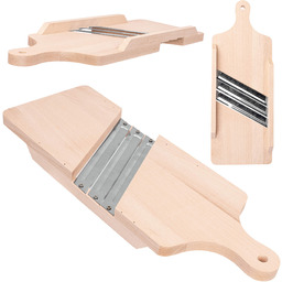 Szatkownica drewniana do warzyw Tricase z trzema ostrzami