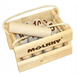 Molkky(r) W Drewnianej Skrzynce