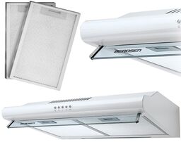 Okap kuchenny podszafkowy, LED, 50 cm, berdsen, BE-10-A,
