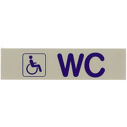 Contacto Tabliczka, piktogram: WC I Contacto
