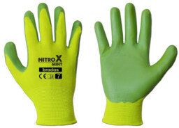 Bradas - Rękawice ochronne NITROX MINT, rozmiar 6