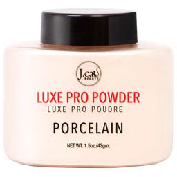 J.CAT BEAUTY Luxe Pro Powder sypki puder utrwalający