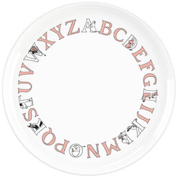 Rig Tig Talerz (różowy) Muminki ABC RIG-TIG