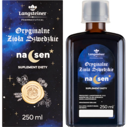 Oryginalne Zioła Szwedzkie na sen Płyn, 250 ml