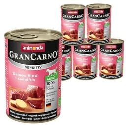 ANIMONDA GranCarno Sensitiv Adult Dog smak: Wołowina, Ziemniaki