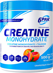 6PAK Nutrition Creatine Monohydrate 500g