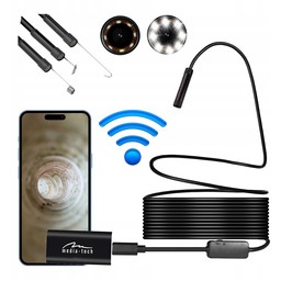 Kamera Wifi Media-tech – Inspekcyjna Hd 5M 8MM