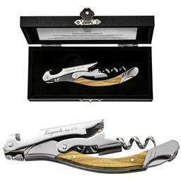 Laguiole Korkociąg Luxury Line Olive Eleganckie pudełko