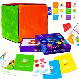 Kostka Aktywności Mindfulness Gra karciana dla Dzieci +4