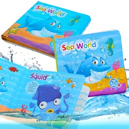 Książeczka Piankowa Do Kąpieli Język Angielski Wodoodporna Książka