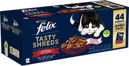 Zestaw Felix Tasty Shreds, 44 x 80 g