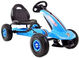 NAJNOWSZY GOKART NA PEDAŁY, KOŁA POMPOWANE, HAMULCE/G203