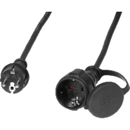 Przedłużacz VIVANCO Schuko 10m Czarny