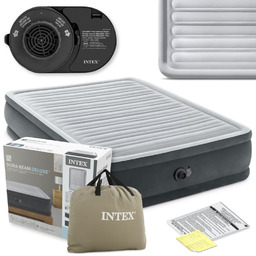Materac Dmuchany Dwuosobowy 152x203x46 Intex 64414ND z Pompką
