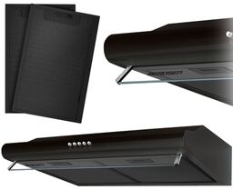 Okap kuchenny podszafkowy, LED, 50 cm, berdsen, BE-10-A,