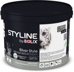 STYLINE Bolix silver style k&b satin base 30