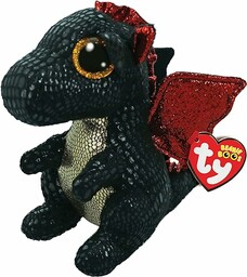 TY TY36457 Czapka GRINDAL Dragon W/Horn-Boo MED, wielokolorowa,