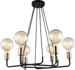 Lampa wisząca Betty MDM-3901/6 BK+BRO - Italux