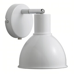 Nordlux Regulowana lampa ścienna POP 45841001 kopuła biały