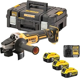 Szlifierka kÄtowa 18V DCG405P3+tarcza DEWALT