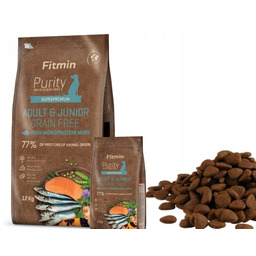 Fitmin Purity ADULT JUNIOR FISH MONOPROTEIN 12kg