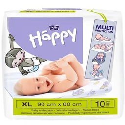 Bella, Happy, Podkład higieniczny, 60x90 cm, 10 szt.