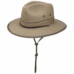 Kapelusz Bawełniany Tarnell Traveller by Stetson, beżowy, cm